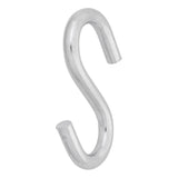 Hampton Medium Zinc-Plated Silver Steel 2.75 in. L S-Hook 160 lb 1 pk, Pack of 20