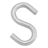 Hampton Small Zinc-Plated Silver Steel 2.5 in. L S-Hook 250 lb 1 pk, Pack of 20