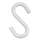 Hampton Small Zinc-Plated Silver Steel 3 in. L S-Hook 230 lb 1 pk, Pack of 20
