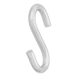 Hampton Small Zinc-Plated Silver Steel 3 in. L S-Hook 230 lb 1 pk, Pack of 20