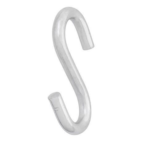 Hampton Small Zinc-Plated Silver Steel 3 in. L S-Hook 230 lb 1 pk, Pack of 20
