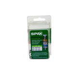 SPAX Multi-Material No. 6 Label X 1 in. L Unidrive Flat Head Serrated Construction Screws