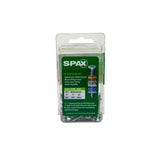 SPAX Multi-Material No. 6 Label X 1-1/4 in. L Unidrive Flat Head Serrated Construction Screws