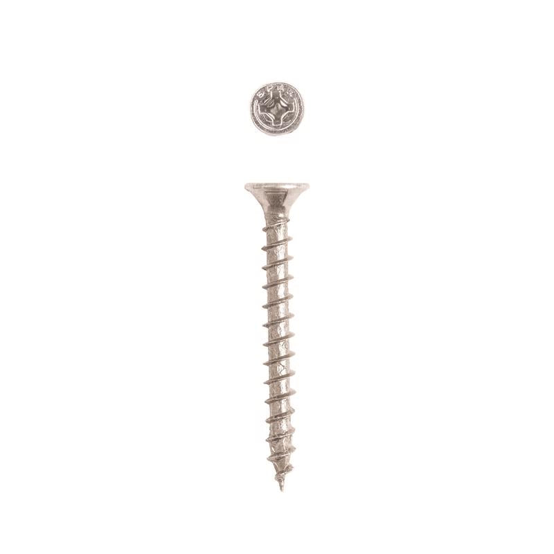 SPAX Multi-Material No. 8 Label X 1-1/2 in. L Unidrive Flat Head Serrated Construction Screws
