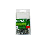 SPAX Multi-Material No. 8 Label X 1-1/2 in. L Unidrive Flat Head Serrated Construction Screws