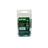SPAX Multi-Material No. 8 Label X 2 in. L Unidrive Flat Head Serrated Construction Screws