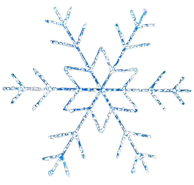 24IN DIA PRELIT LED SNOWFLAKE