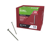 Ace 4D 1-1/2 in. Box Hot-Dipped Galvanized Steel Nail Flat Head 5 lb
