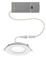 ETI DLLP-NL Series 53827103 Downlight with Nightlight, 9.6 W, 120 V, LED Lamp, Aluminum