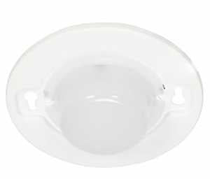 ETI UTRD Series 564212420 Universal Round Closet Light, 120 V, 6.6 W, LED Lamp, 650 Lumens, 4000 K Color Temp