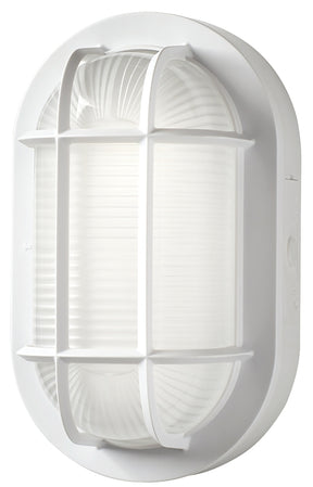 ETI MB Series 504071020 Oval Marine Bulkhead Light, 6.9 W, 120/277 V, LED, 870 Lumens, 2700, 3000, 4000 K, Polycarbonate
