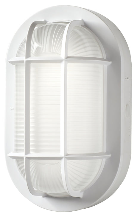 ETI MB Series 504071020 Oval Marine Bulkhead Light, 6.9 W, 120/277 V, LED, 870 Lumens, 2700, 3000, 4000 K, Polycarbonate
