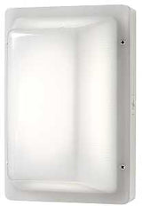 ETI MB Series 504091120 Rectangular Marine Bulkhead Light, 120/277 V, 10.8 W, LED Lamp, 141.5 to 180 deg Beam, White