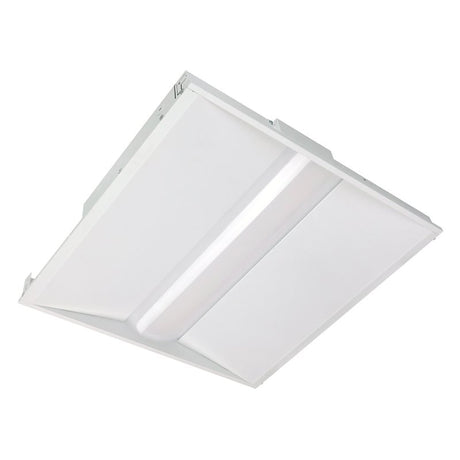 ETI Boost Center Basket Series 64701301 Troffer, 120/277 V, 15, 19, 24, 29 W, LED Lamp, 4350 Lumens, Steel Fixture