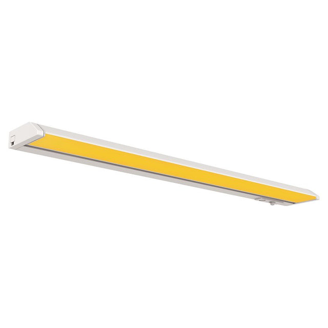 ETI NXAUC Series B04025301A Under Cabinet Light with NightLightR, 120 V, 13 W, LED Lamp, 1000 Lumens, White Fixture