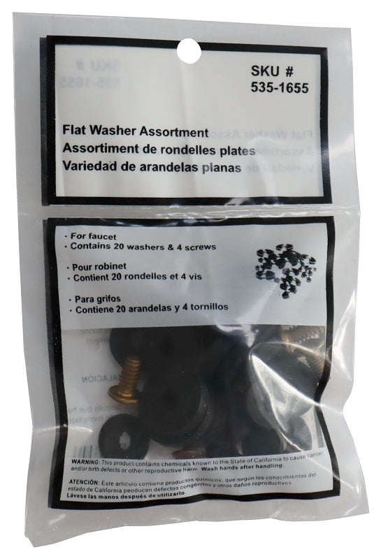 ProSource PMB-116-3L Faucet Washer Assortment