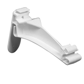 Amerimax M0722BHP K-Style Traditional Gutter Hanger, Vinyl, White