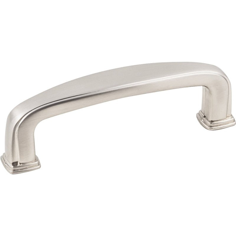 KasaWare K1213SN-8 Cabinet Pull, 3-1/2 in L Handle, 1-1/16 in Projection, Zinc, Satin Nickel
