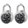 Master Lock 2 in. H X 7/8 in. W X 1-7/8 in. L Steel Anti-Shim Technology Combination Padlock