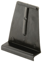 Make-2-Fit PL 7921 Spline Channel Pull Tab, 15/16 in W x 1/4 in D x 1-5/32 in H Dimensions, Plastic, Black, Raw, 6/CD