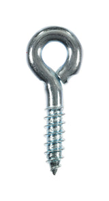 Ace 9/32 in. D X 1-15/16 in. L Zinc-Plated Steel Screw Eye 200 lb. cap. 5 pk, Pack of 5