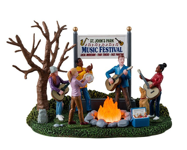 LIC LTD 44323 Music Festival, General, Resin, Pack of 8