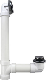 Keeney 630PVC Bath Drain Assembly, PVC, Chrome-Plated
