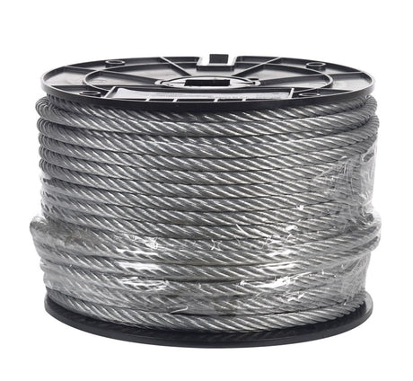 Campbell 5/16 in. D X 200 ft. L Galvanized Steel Aircraft Cable