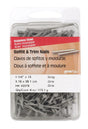 HILLMAN 1-1/4 in. Hanger Stainless Steel Nail Flat Head, Pack of 5
