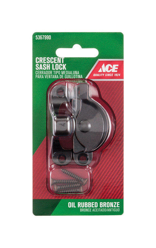 Ace Brass Window Lock 1 pk, Pack of 5