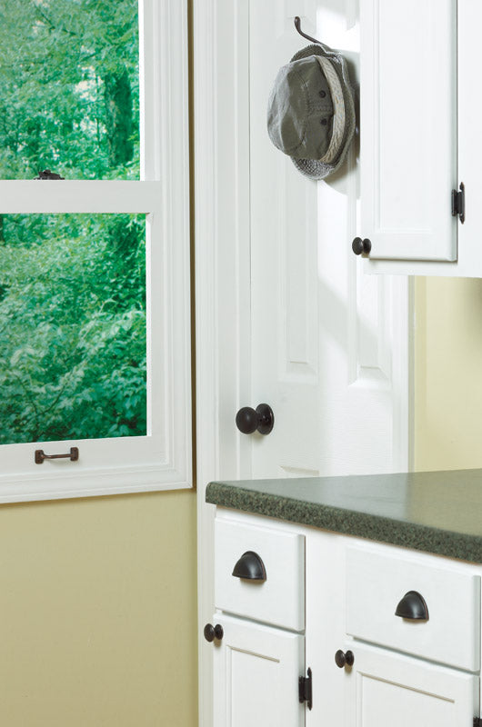 Ace 4 in. L Oil Rubbed Bronze Bronze Universal Sash Lift Handle 1 pk, Pack of 5