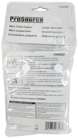 ProSource T006-3L Tube Cutter, 1-1/8 in Max Pipe/Tube Dia, 1/8 in Mini Pipe/Tube Dia, Steel Blade