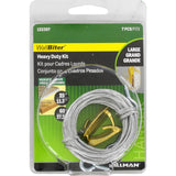 HILLMAN WallBiter Brass-Plated Heavy Duty Picture Hook Kit 60 lb 7 pk