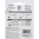 HILLMAN Wall Driller White Drywall Picture Hook 50 lb 6 pk