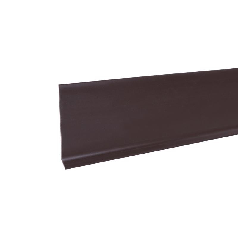 M-D Building Products 4 in. H X 0.08 in. W X 60 ft. L Prefinished Brown Vinyl Wall Base