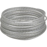 HILLMAN Plastic Coated Silver Picture Wire 30 lb 1 pk, Pack of 10