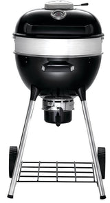 Napoleon Professional 18 PRO18K-LEG-3 Charcoal Kettle Grill, 235 sq-in Primary Cooking Surface, Black, Steel Body
