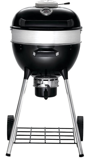 Napoleon Professional 18 PRO18K-LEG-3 Charcoal Kettle Grill, 235 sq-in Primary Cooking Surface, Black, Steel Body