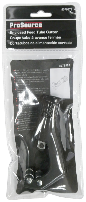 ProSource T001-3L Tube Cutter, 1-1/8 in Max Pipe/Tube Dia, 1/8 in Mini Pipe/Tube Dia, Steel Blade