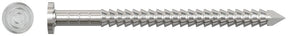 Simpson Strong-Tie T3KR51 Premium Siding Nail, 3d, 1-1/4 in L, Stainless Steel, Full Round Head, Annular Ring Shank
