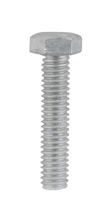 HILLMAN 5/16 in. D X 1-1/2 in. L Hot Dipped Galvanized Steel Hex Bolt 100 pk