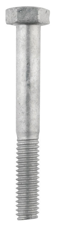 HILLMAN 5/16 in. D X 2-1/2 in. L Hot Dipped Galvanized Steel Hex Bolt 100 pk