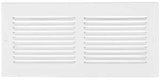 Imperial RG0375 Sidewall Grille, 13-1/4 in L, 5-1/4 in W, Steel, White