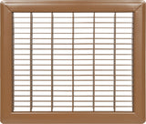 Imperial RG0690 Air Grille, 12 in L, 14 in W, Steel, Brown