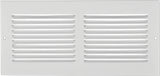 Imperial RG0341 Sidewall Grille, 11-1/4 in L, 5-1/4 in W, Steel, White