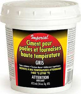 Imperial KK0283-A Stove and Furnace Cement, 16 oz Tub