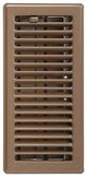 Imperial RG3297 Standard Floor Register, 7-3/4 in W Duct Opening, 3-3/4 in H Duct Opening, Steel, Brown