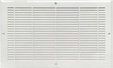 Imperial RG2298 Return Air Grille, 12-1/4 in L, 7-1/4 in W, Polystyrene, White
