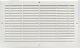 Imperial RG2298 Return Air Grille, 12-1/4 in L, 7-1/4 in W, Polystyrene, White