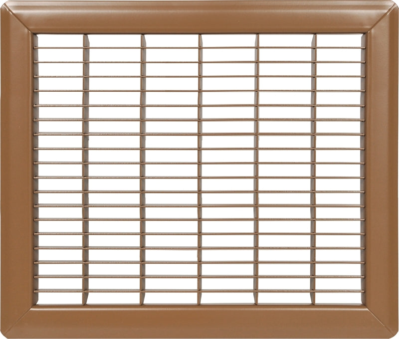 Imperial RG1115 Air Grille, 6 in L, 14 in W, Steel, Brown